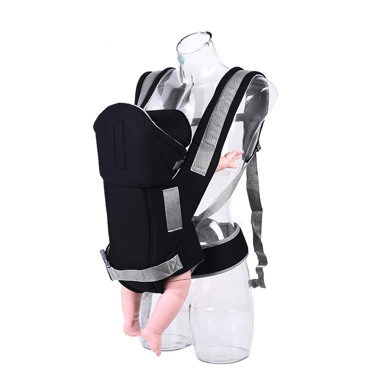 Multifunctional Large Baby Strap Four Seasons Breathable Thickened Double Shoulder Baby Strap Children's Carrying Bag