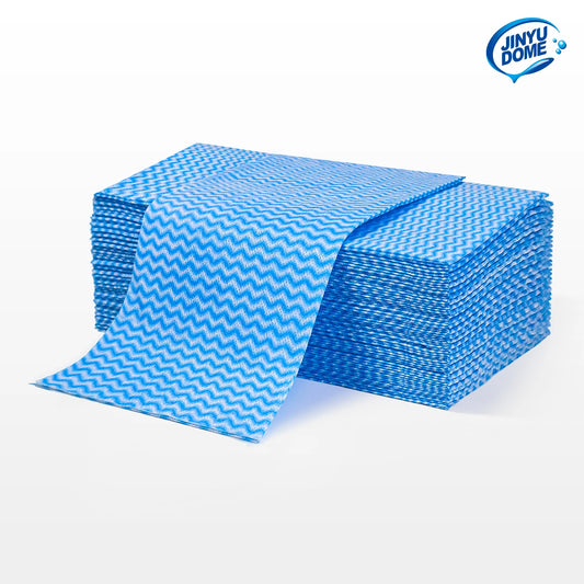 Disposable Nonwoven Dish Cloths, Light Duty Paper Towels for Kitchen and Home Cleaning,