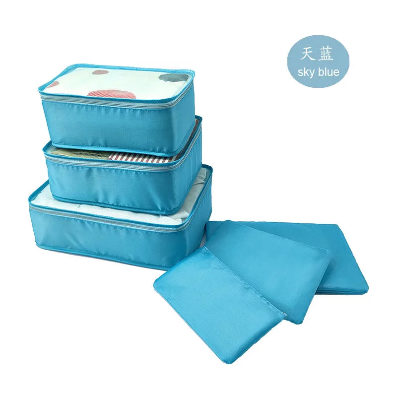 Travel Clothes Storage Box Waterproof Oxford Fabric Storage Bag