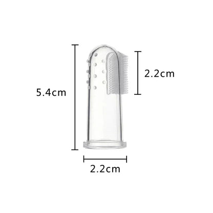 Silicone Finger Baby Toothbrush – Baby Finger Brush Pack Of 2