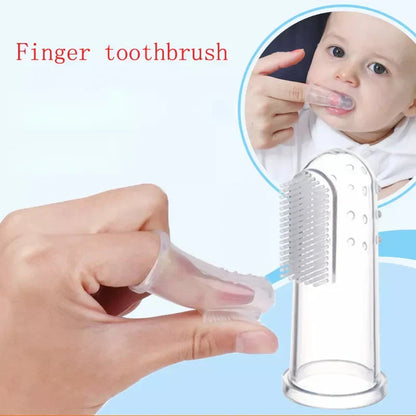 Silicone Finger Baby Toothbrush – Baby Finger Brush Pack Of 2