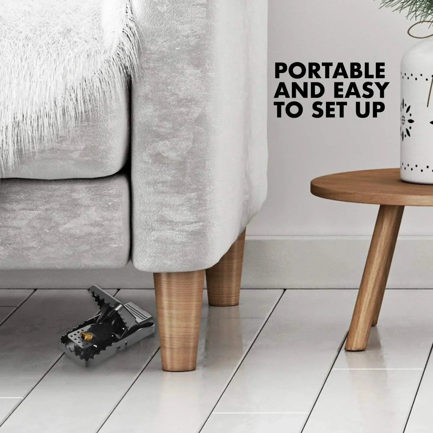 Snap Mouse Trap, Universal Mouse Catcher Pack Of Two