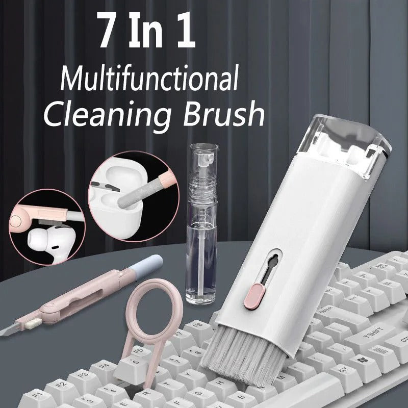 7 in 1 Cleaning Kit Computer Keyboard Cleaner Brush