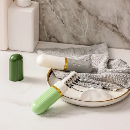 3in1 Shoe Brush with Dispensing Bottles