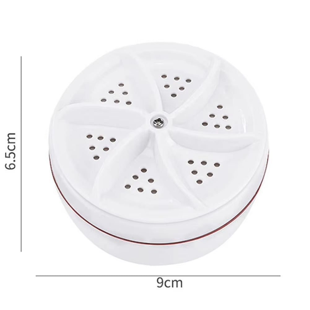 Mini Washing Machine USB Two-way Rotating Turbine Portable Washing Machine For Sock Underwear For Travel Home Business Trip